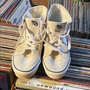 Vans Sk8-high white high top sneakers W 10
